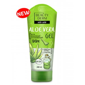 Aktyvus SOS gelis su alaviju ypatingai sausai odai  BEAUTYDERM, 200 ml